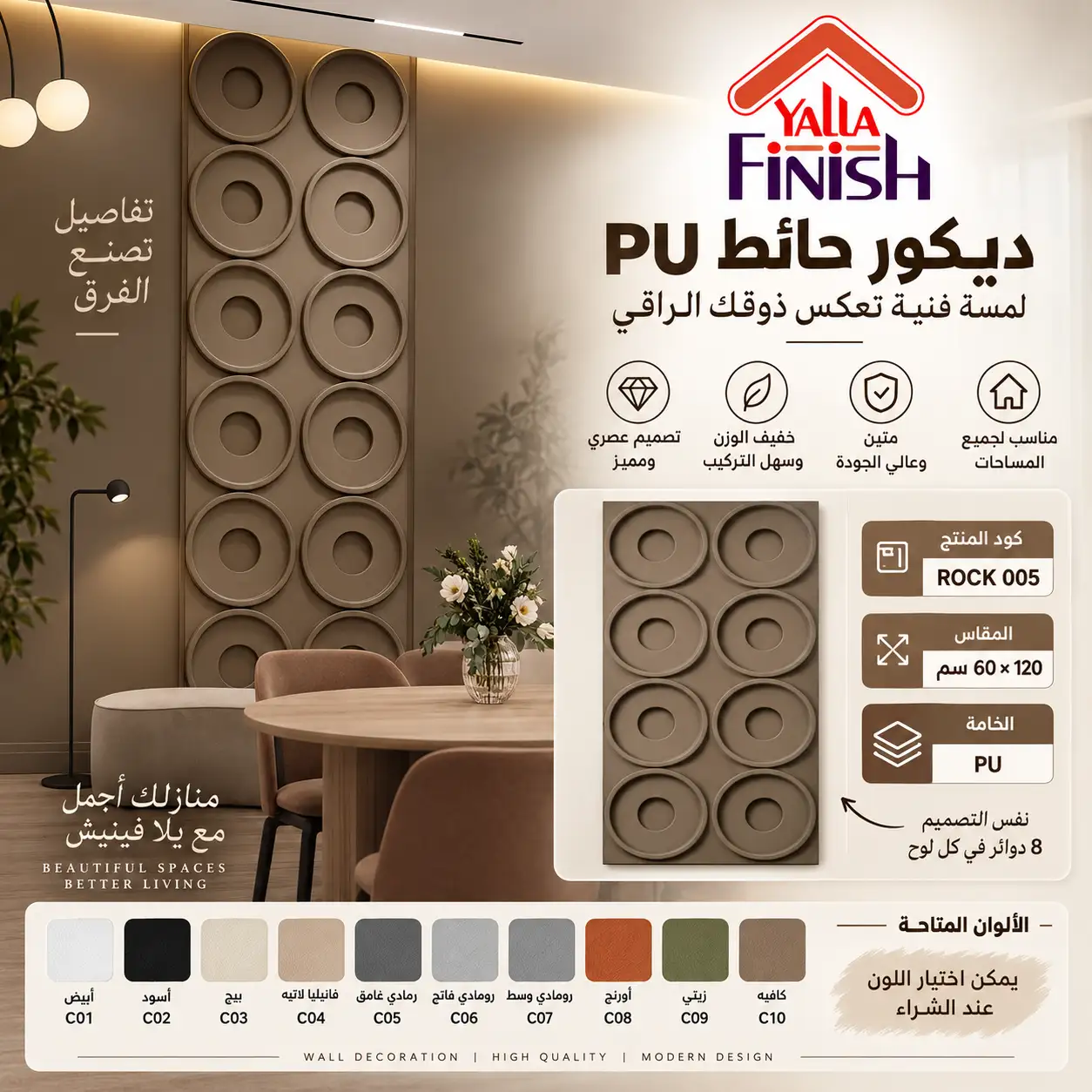 بديل الحجر PU 005